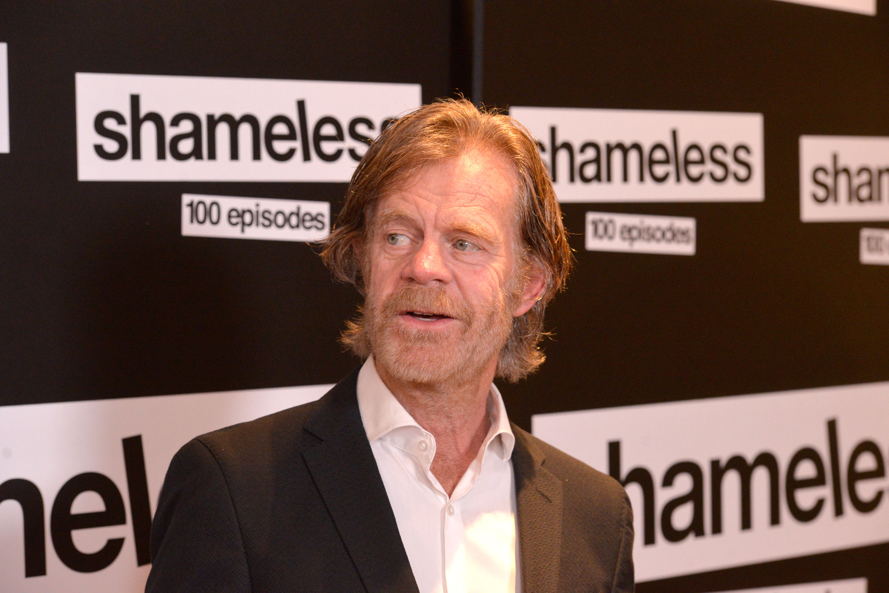 Actor William H. Macy attends the celebration of the 100th episode of Showtime's "Shameless"