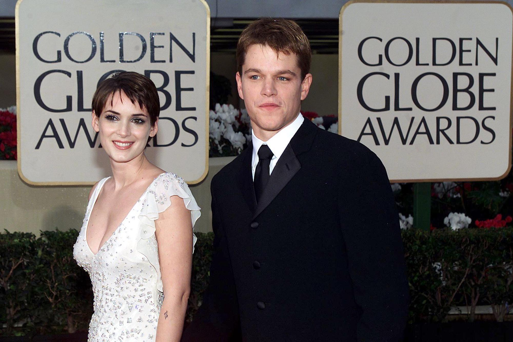 Winona Ryder and Matt Damon