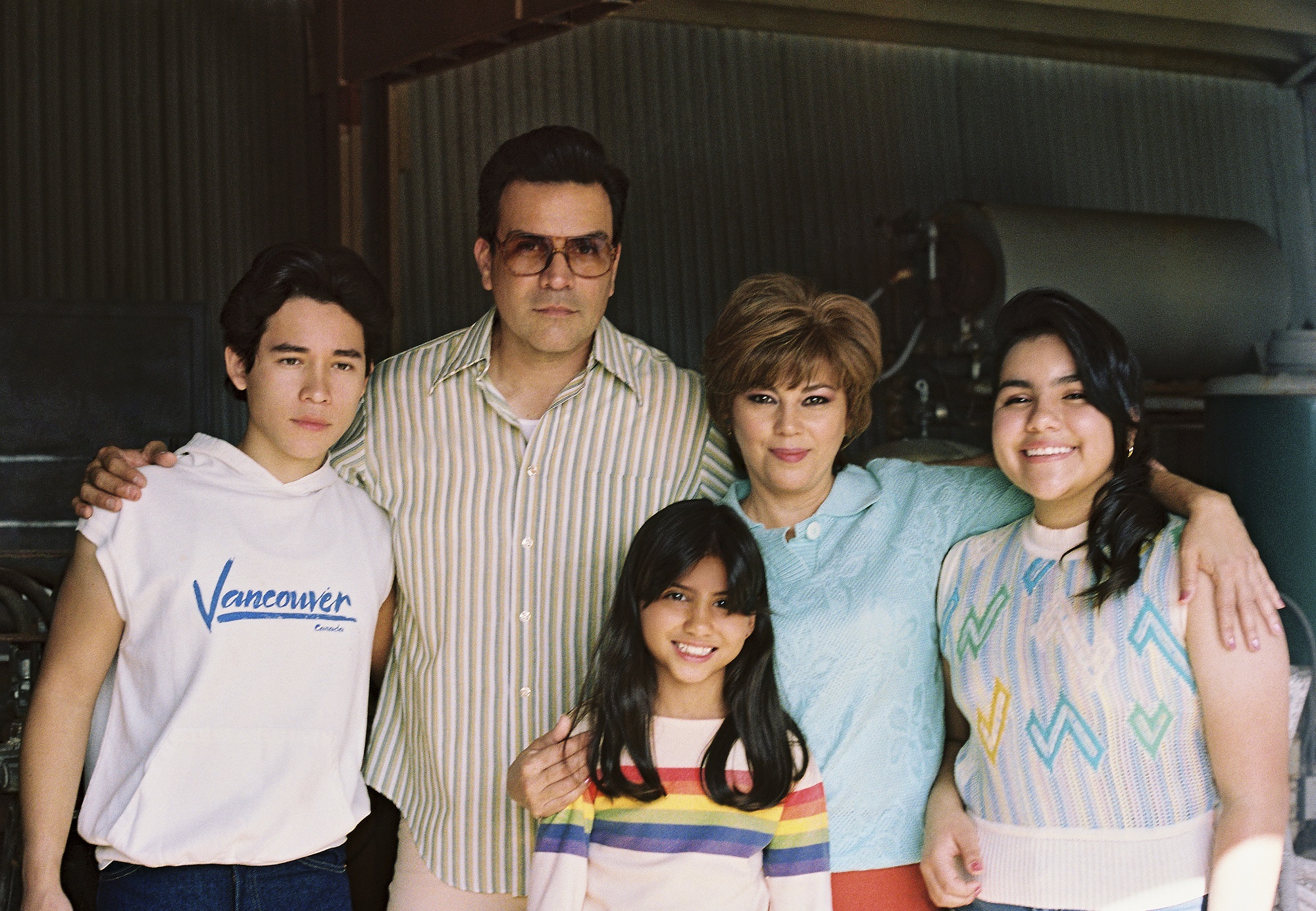 Young Selena and Family