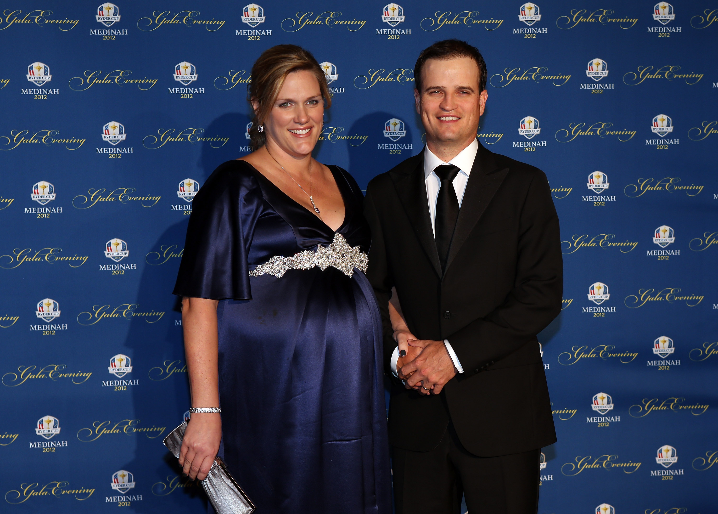 Zach Johnson  and his wife, Kim