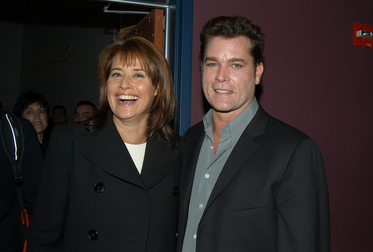 Lorraine Bracco and Ray Liotta at a 'Goodfellas' screening