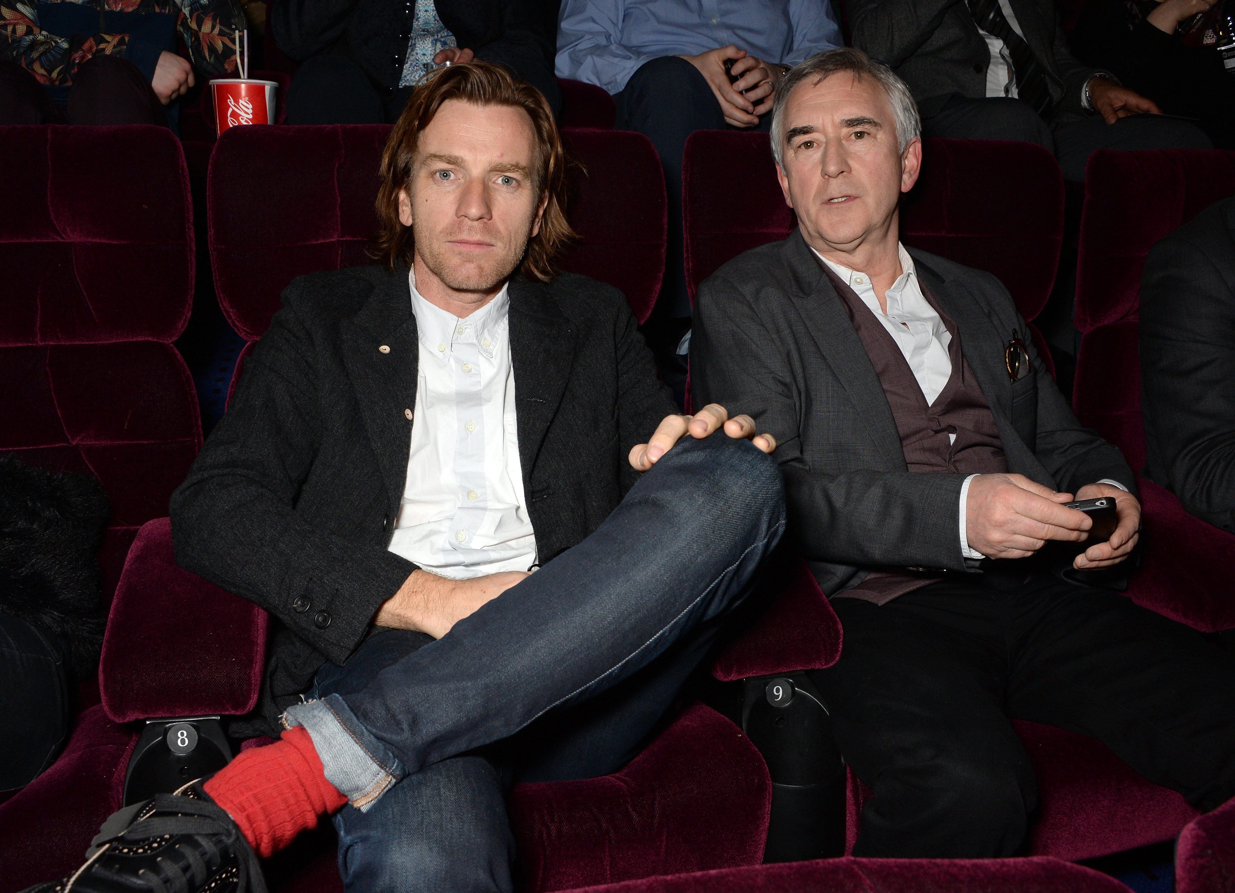 Ewan McGregor and Denis Lawson