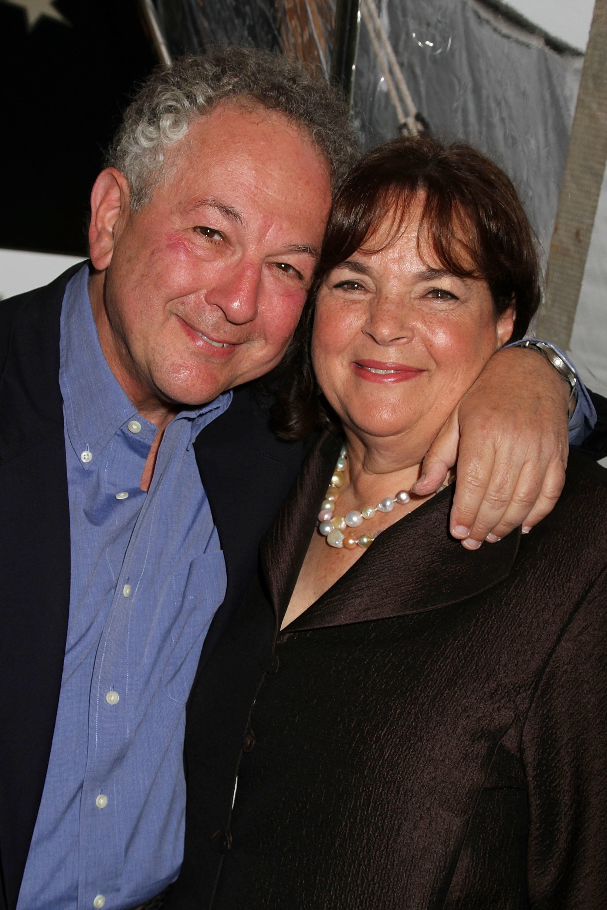 Jeffrey Garten and Ina Garten attend the Barefoot Under the Stars event at the Wolffer Estate Vineyard on June 25, 2011