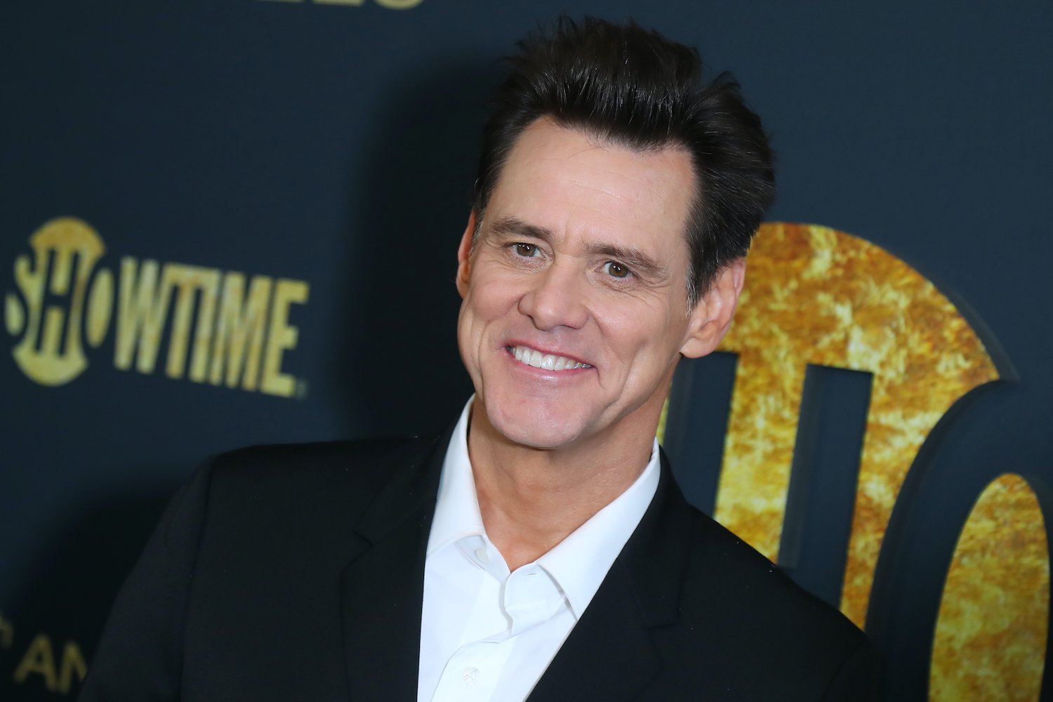 Jim Carrey attends the Showtime Golden Globe Nominees Celebration at Sunset Tower Hotel on January 05, 2019