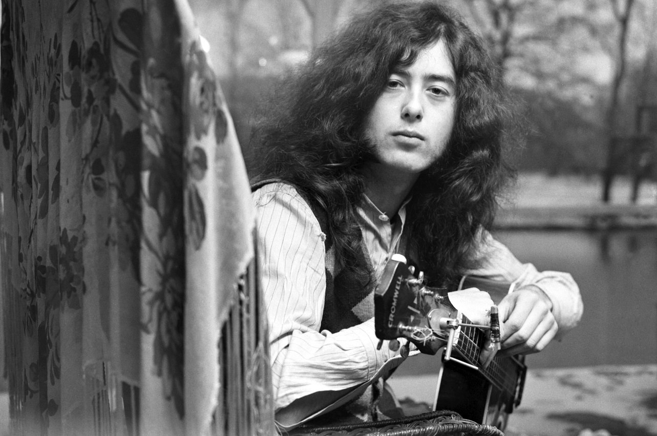 Jimmy Page at home