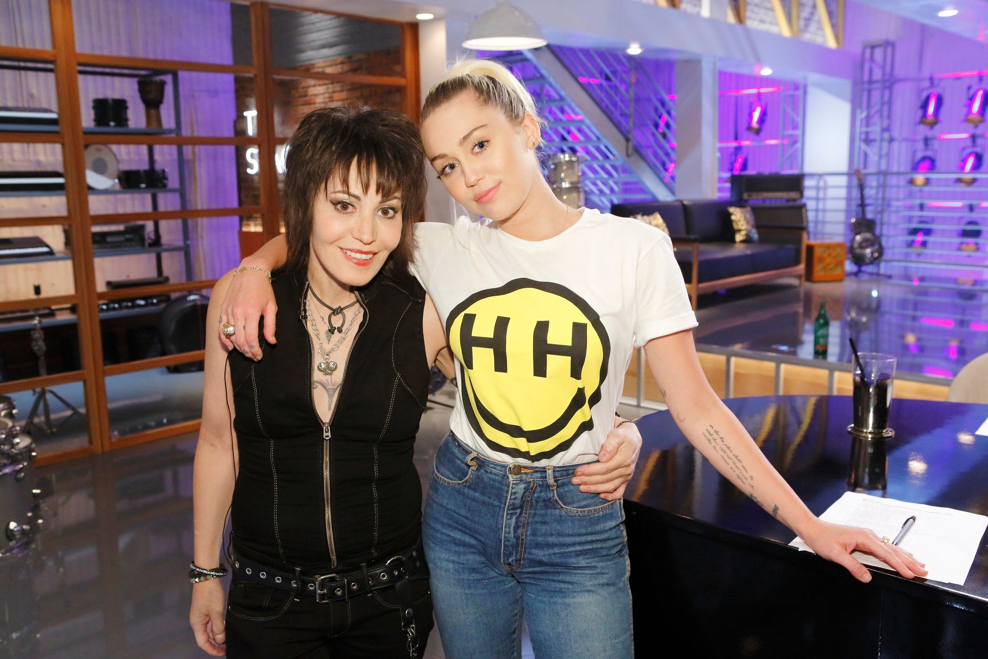 Joan Jett and Miley Cyrus on 'The Voice'