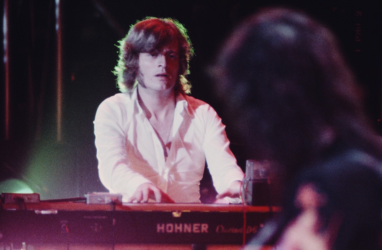 John Paul Jones with Led Zeppelin in 1975
