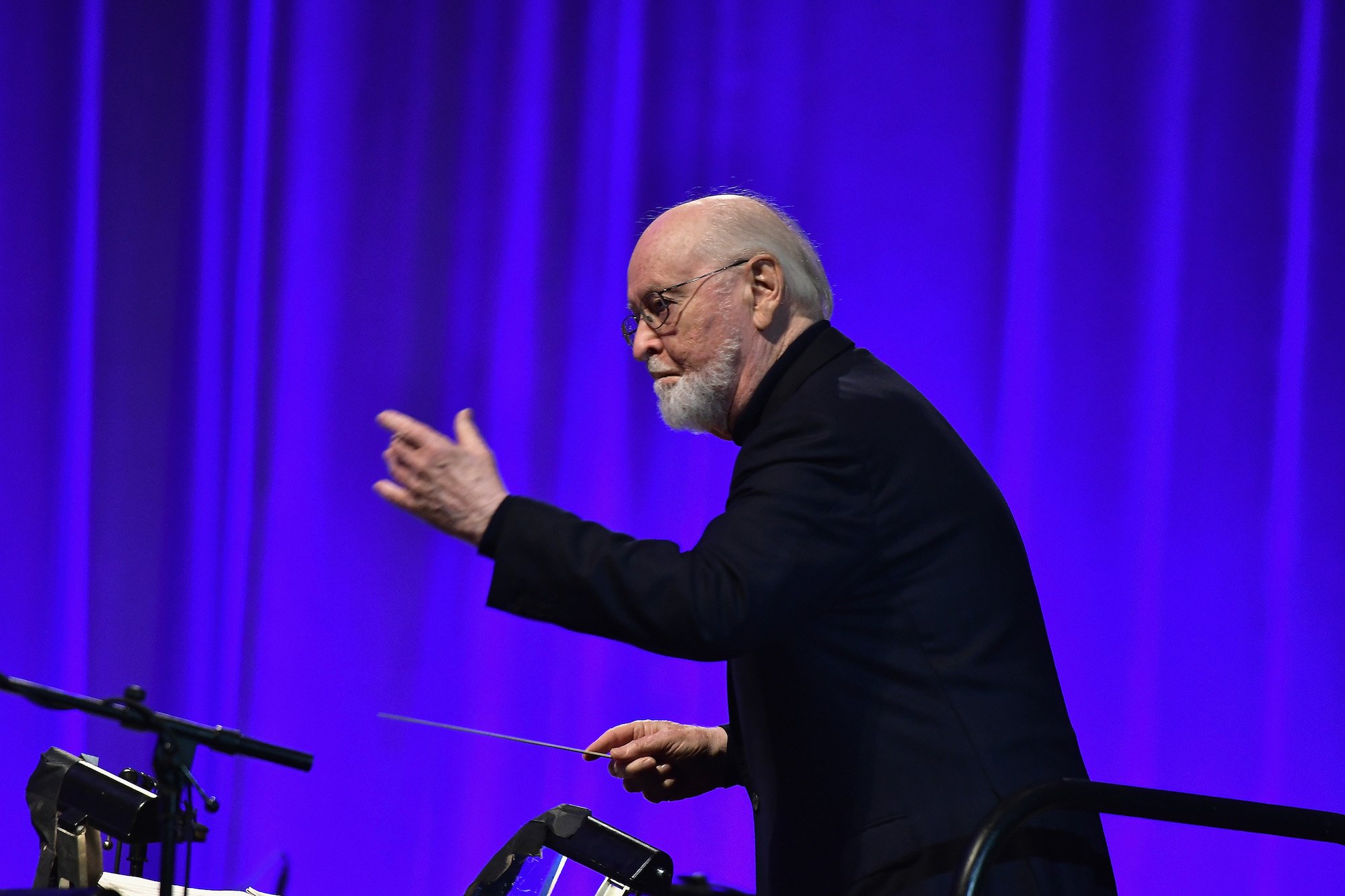 John Williams at Star Wars Celebration Day 1 on April 13, 2017.