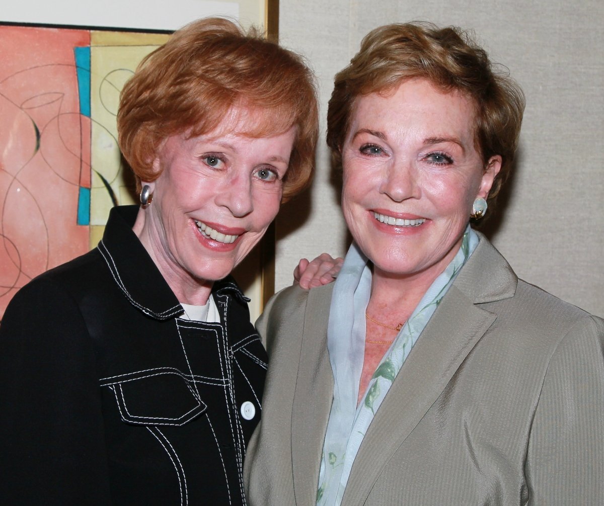 Julie Andrews and Carol Burnett