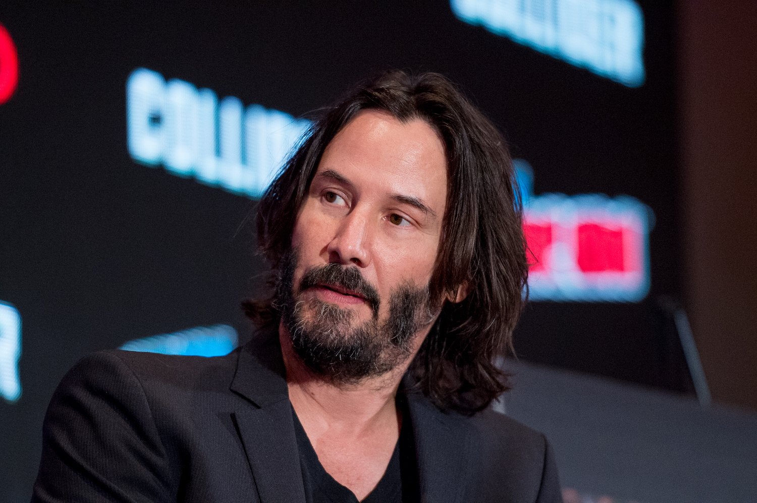 Keanu Reeves at 2017 New York Comic Con