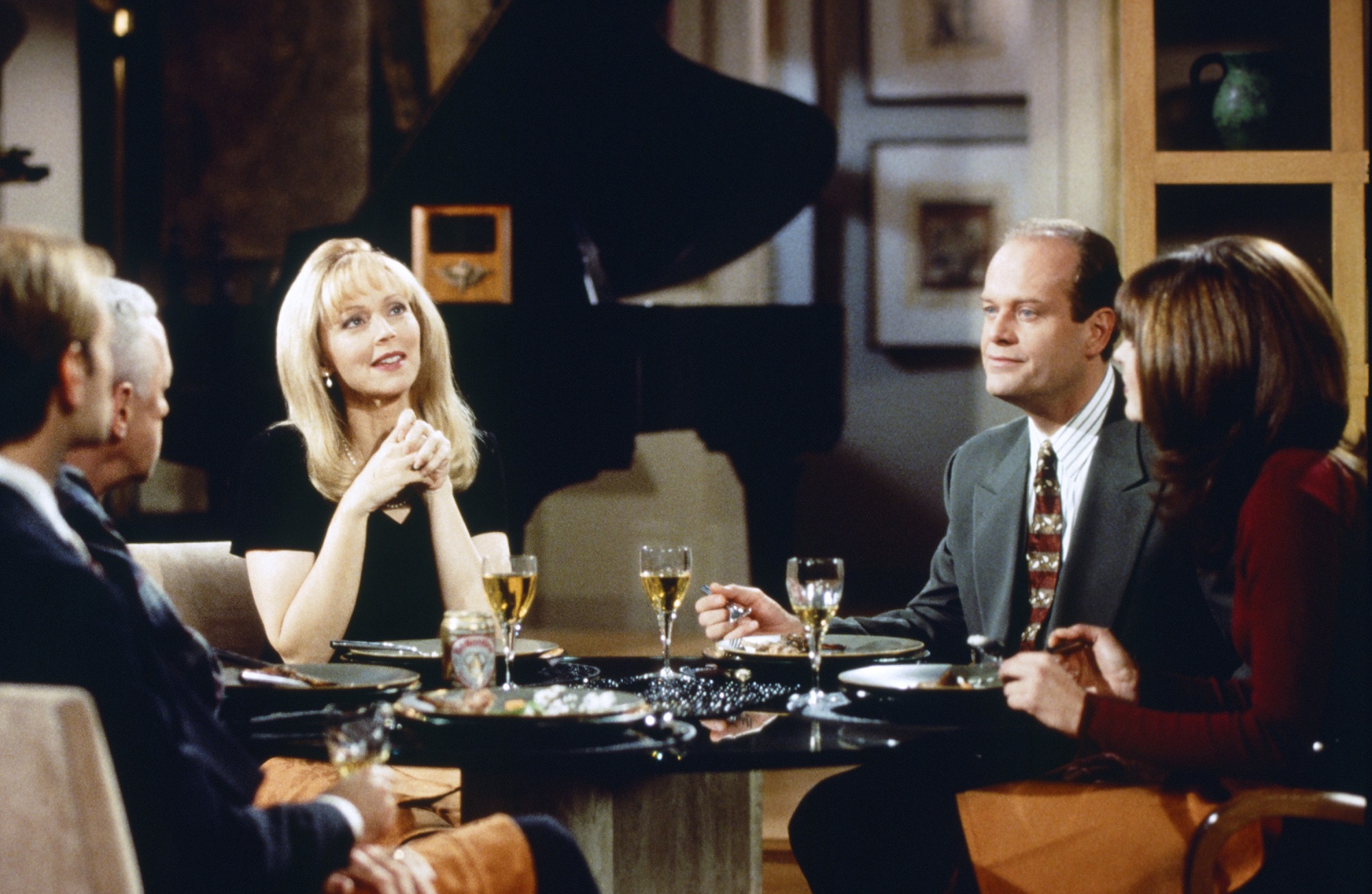 Shelley Long, Kelsey Grammer, Jane Leeves of Frasier