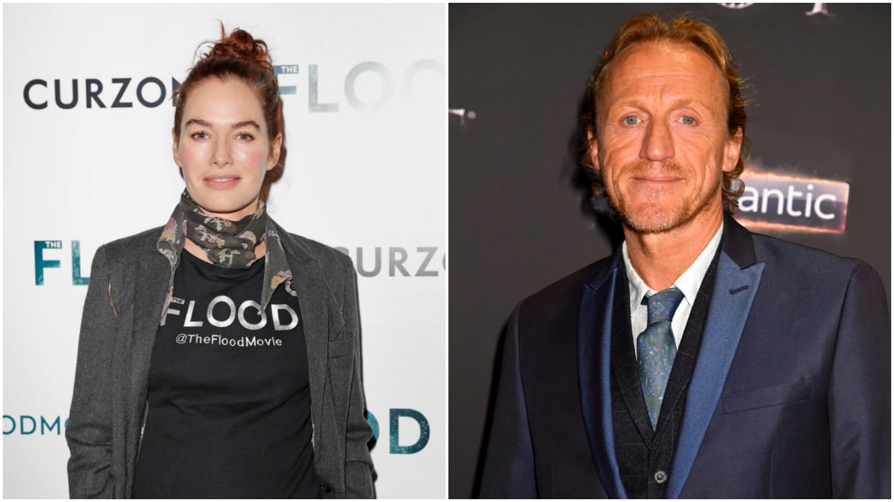 Lena Headey and Jerome Flynn