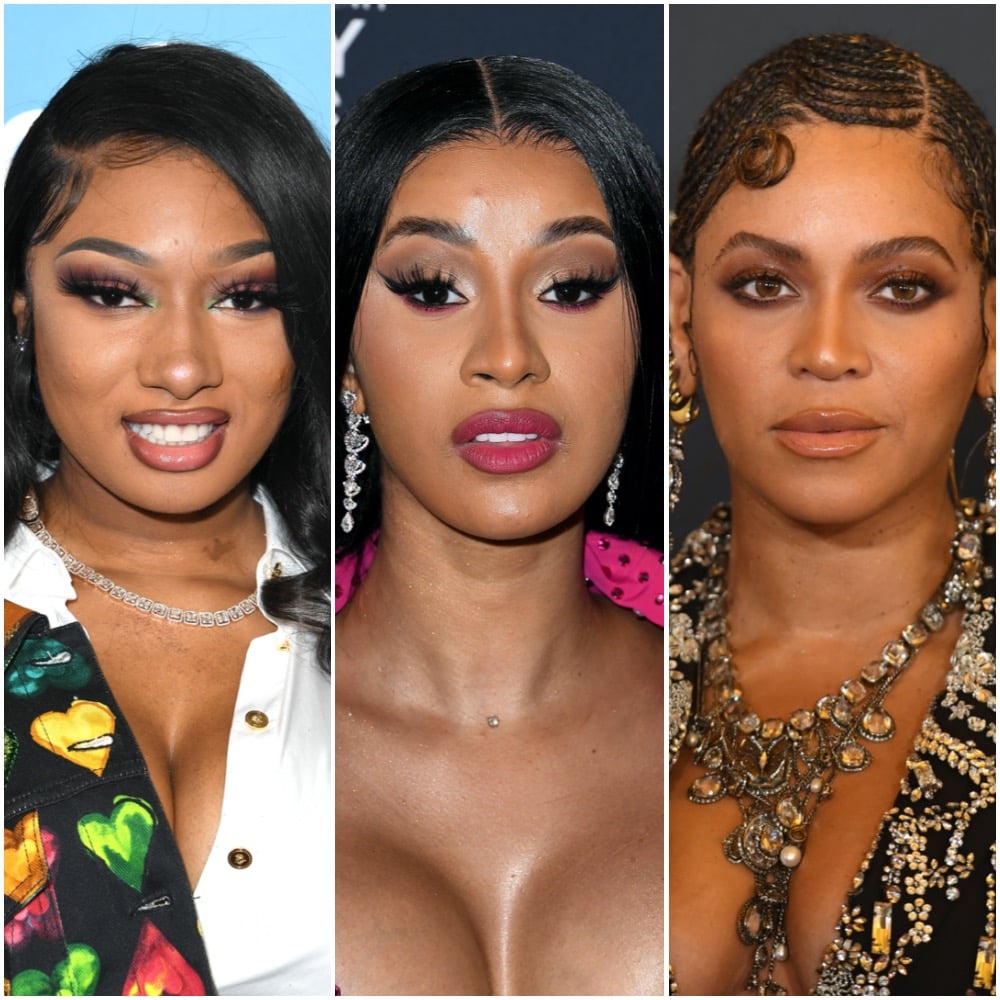 Megan Thee Stallion, Cardi B, and Beyoncé