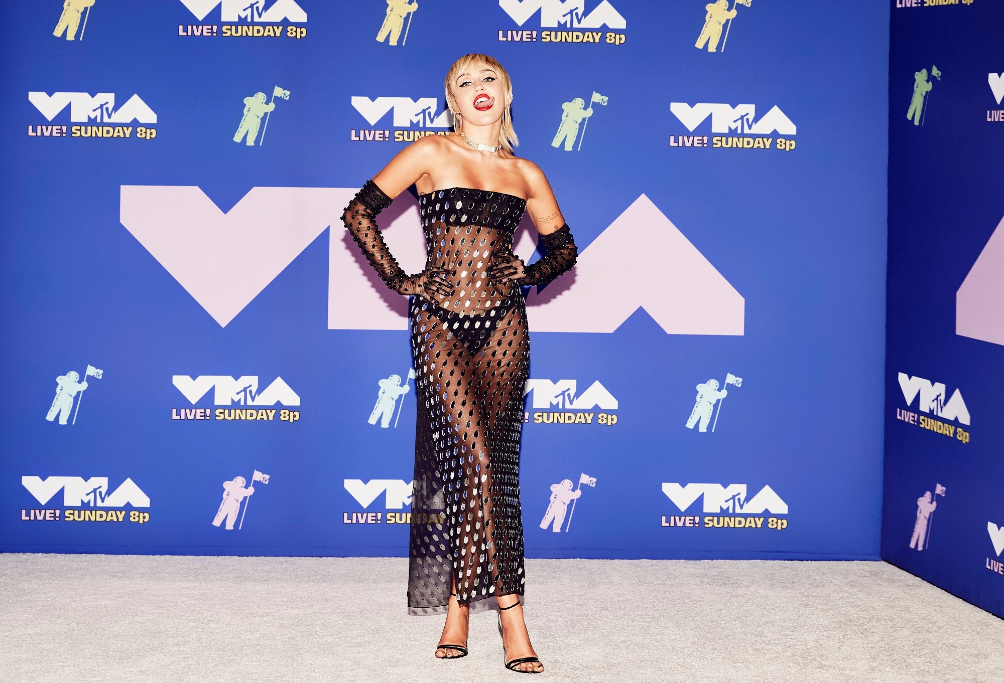 Miley Cyrus attends the 2020 MTV Video Music Awards, broadcast on Sunday, August 30, 2020, in New York City. 