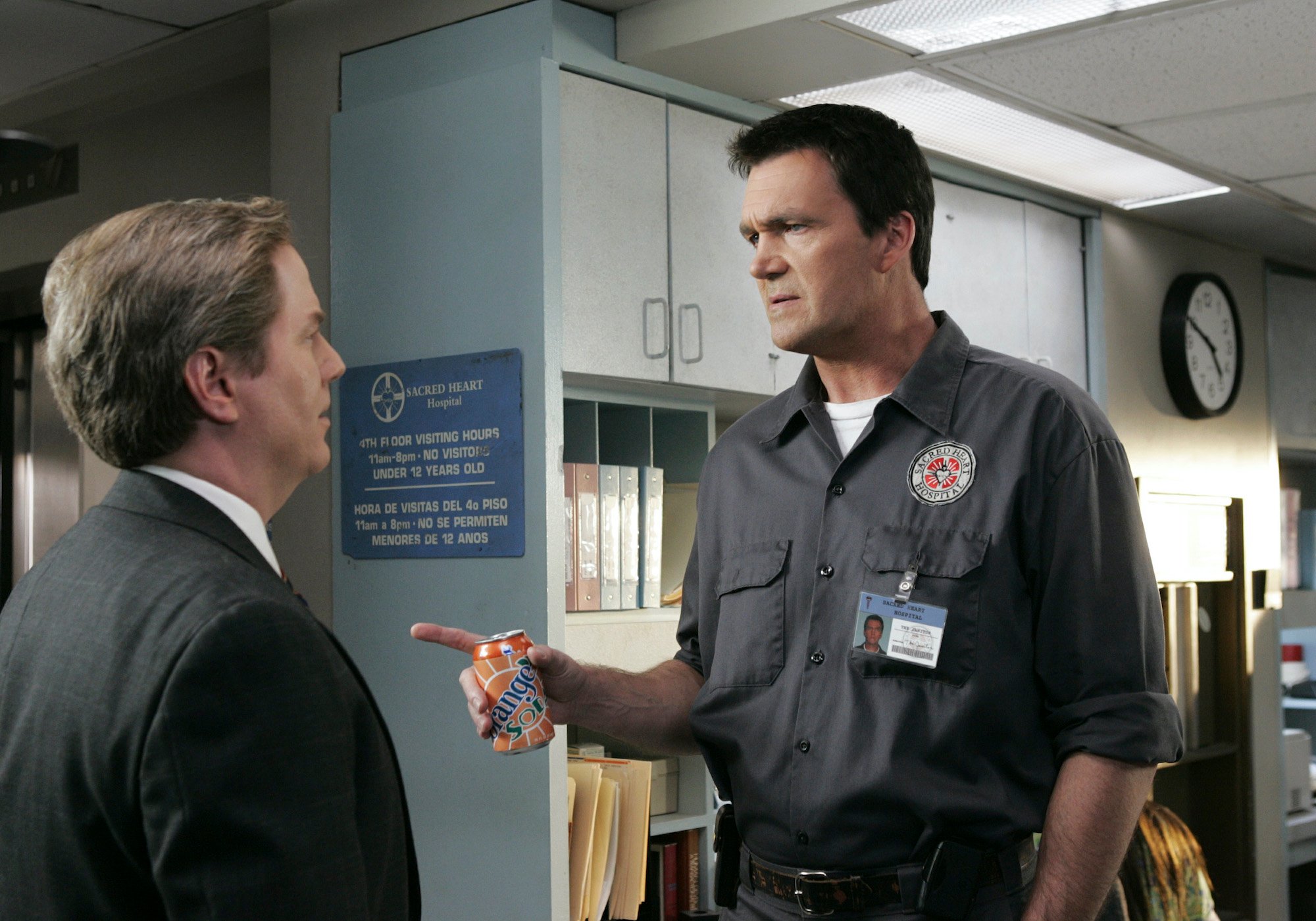 Neil Flynn as the Janitor 
