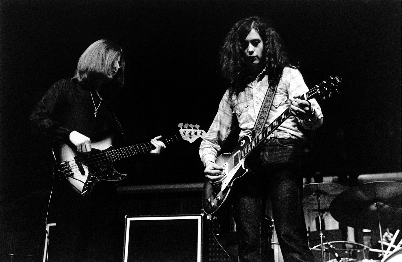 John Paul Jones and Jimmy Page, 1970