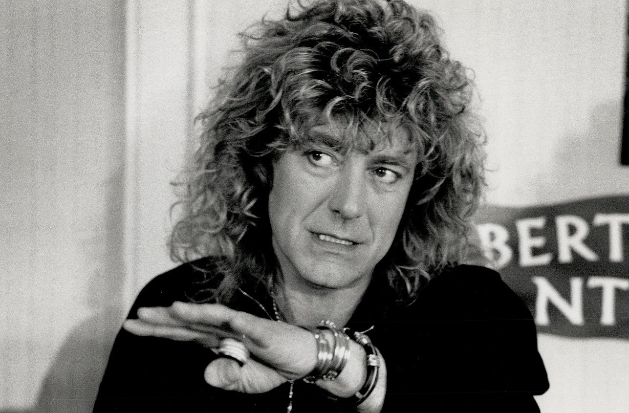 Robert Plant in the '80s