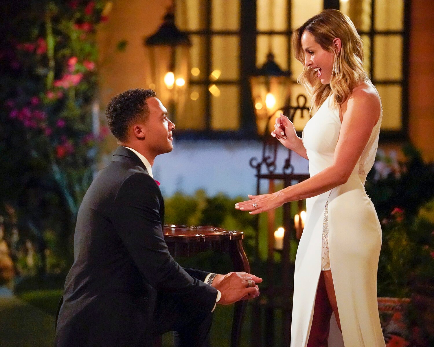 Dale Moss proposing to Clare Crawley
