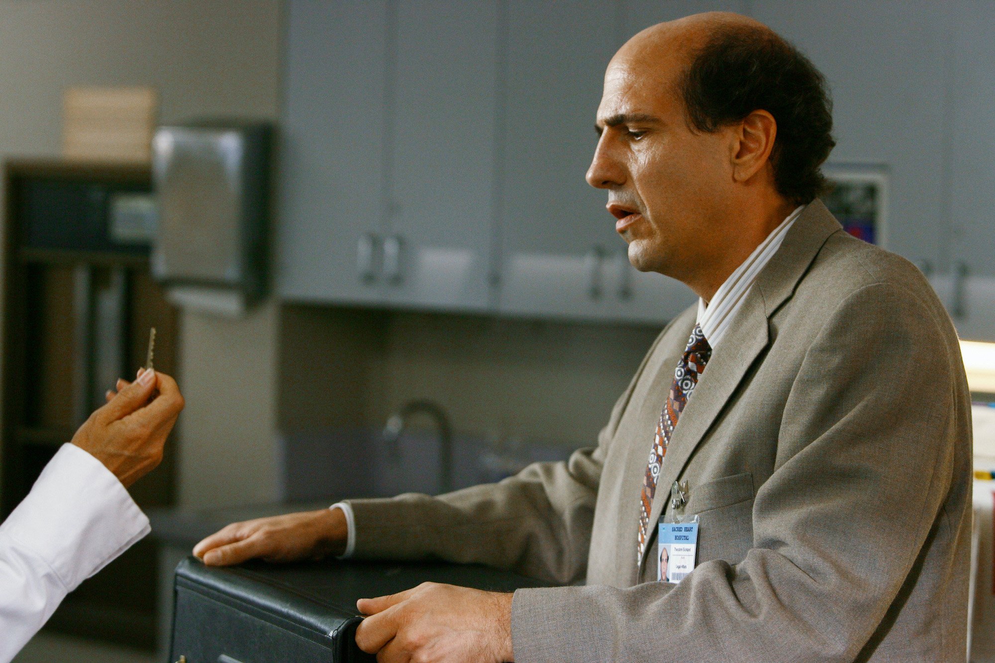 Sam Lloyd as Ted on 'Scrubs'