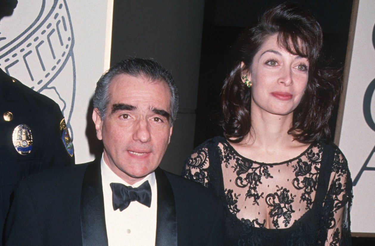 Martin Scorsese and Illeana Douglas