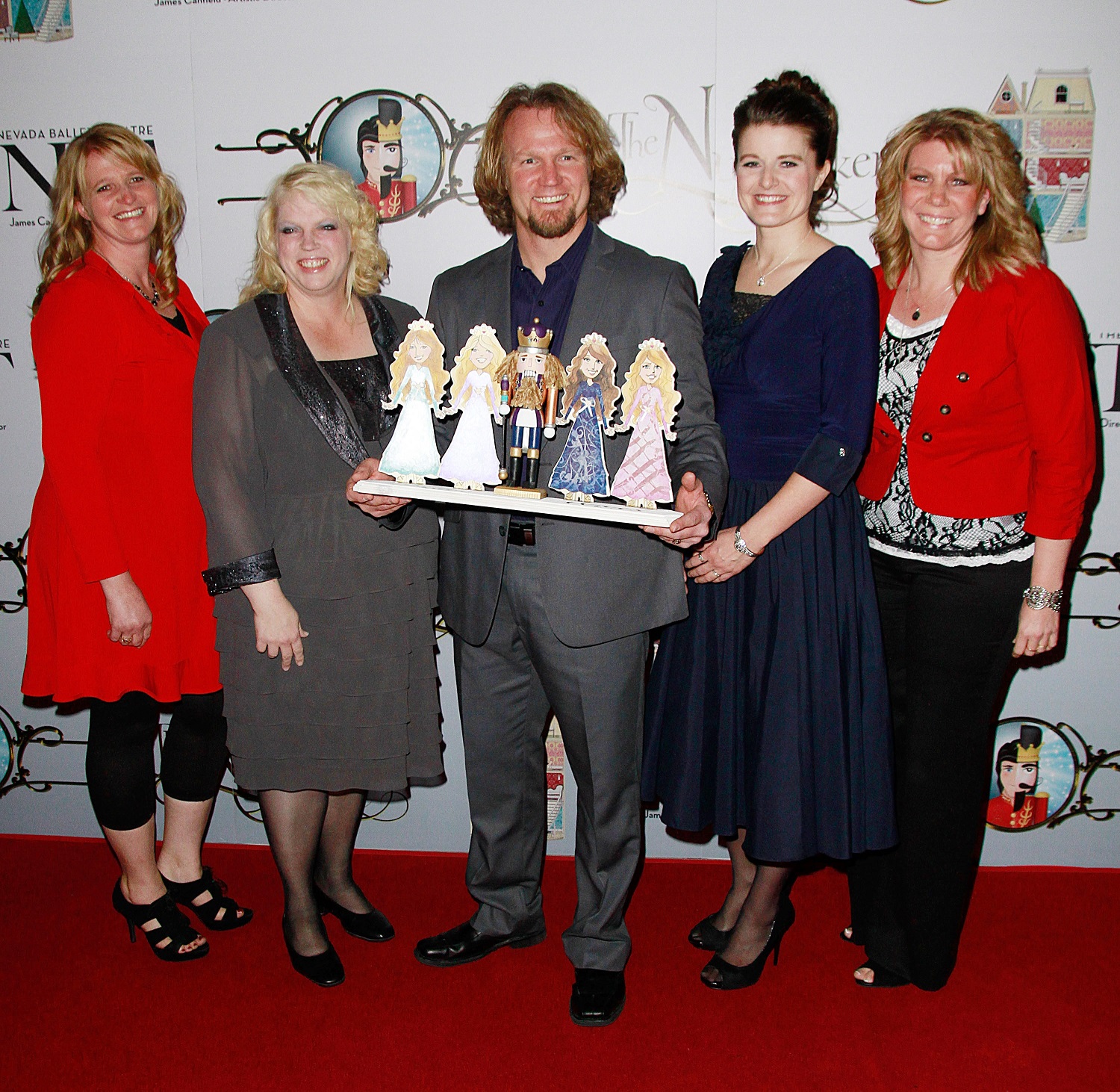 Christine Brown, Janelle Brown, Kody Brown, Robyn Brown, and Meri Brown of Sister Wives