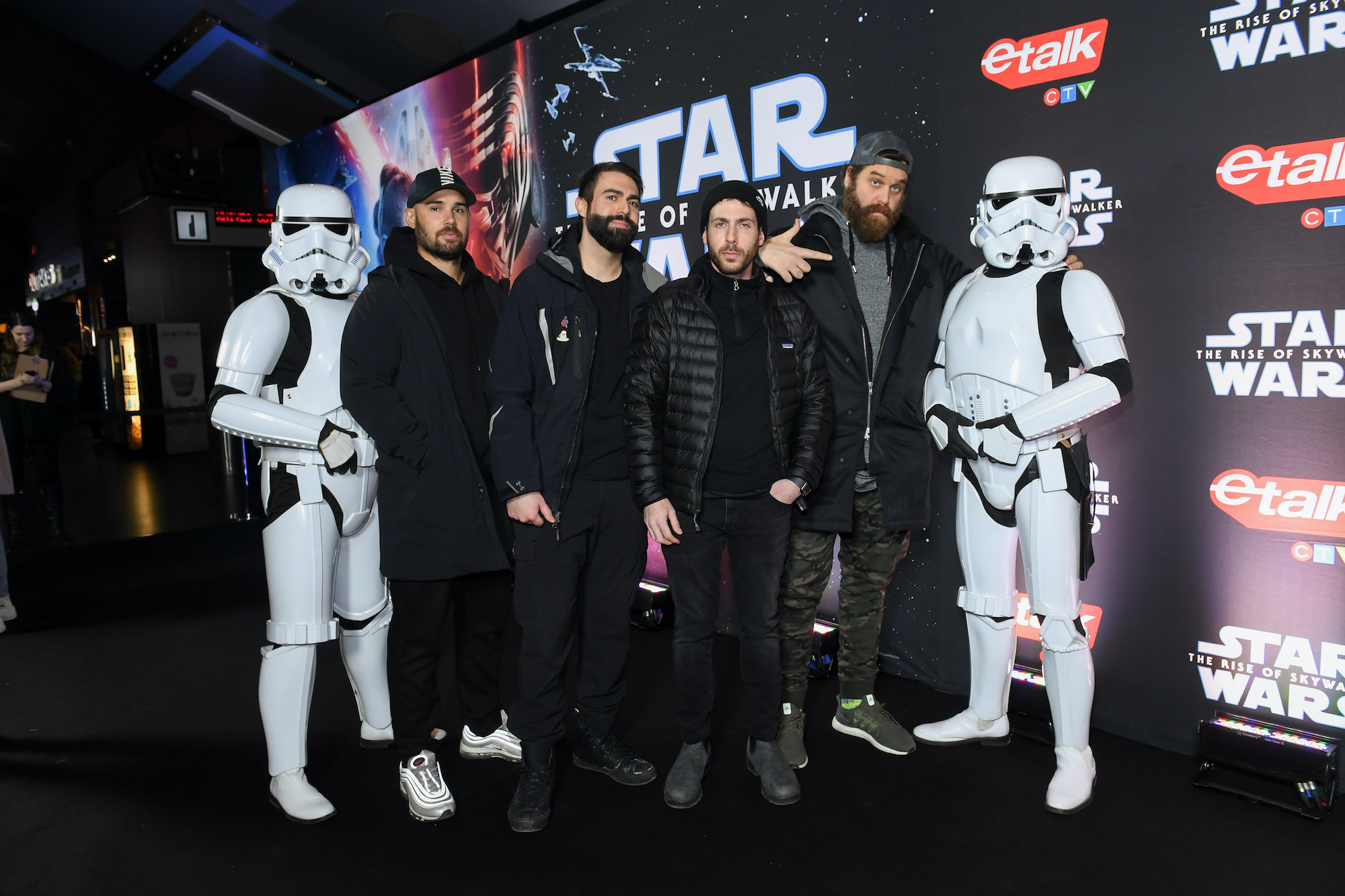 Justin Lynch, Ameer Atari, Dan Harroch and Harley Morenstein of Epic Meal Time