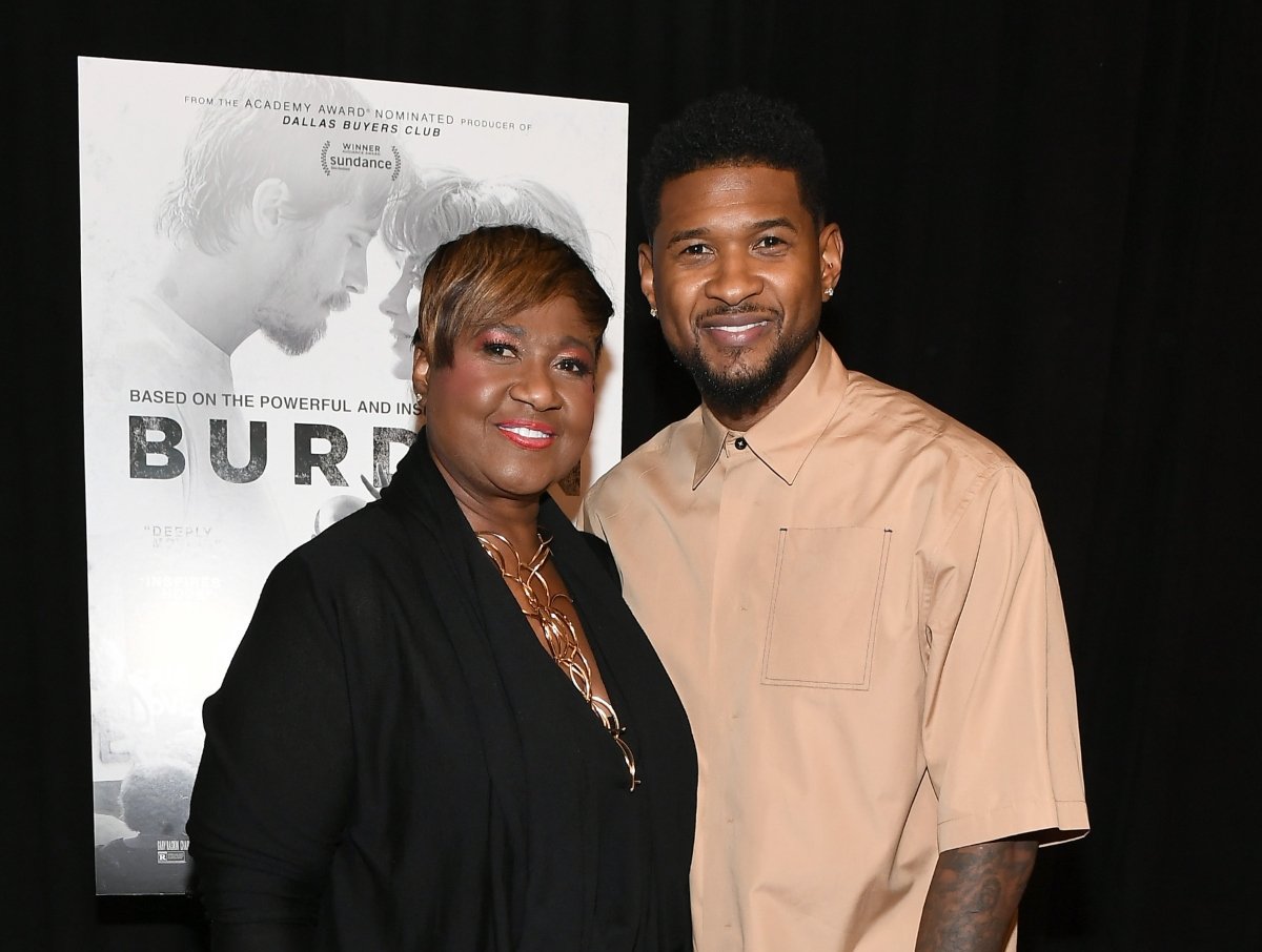 Singer Usher and mom, Jonetta Patton