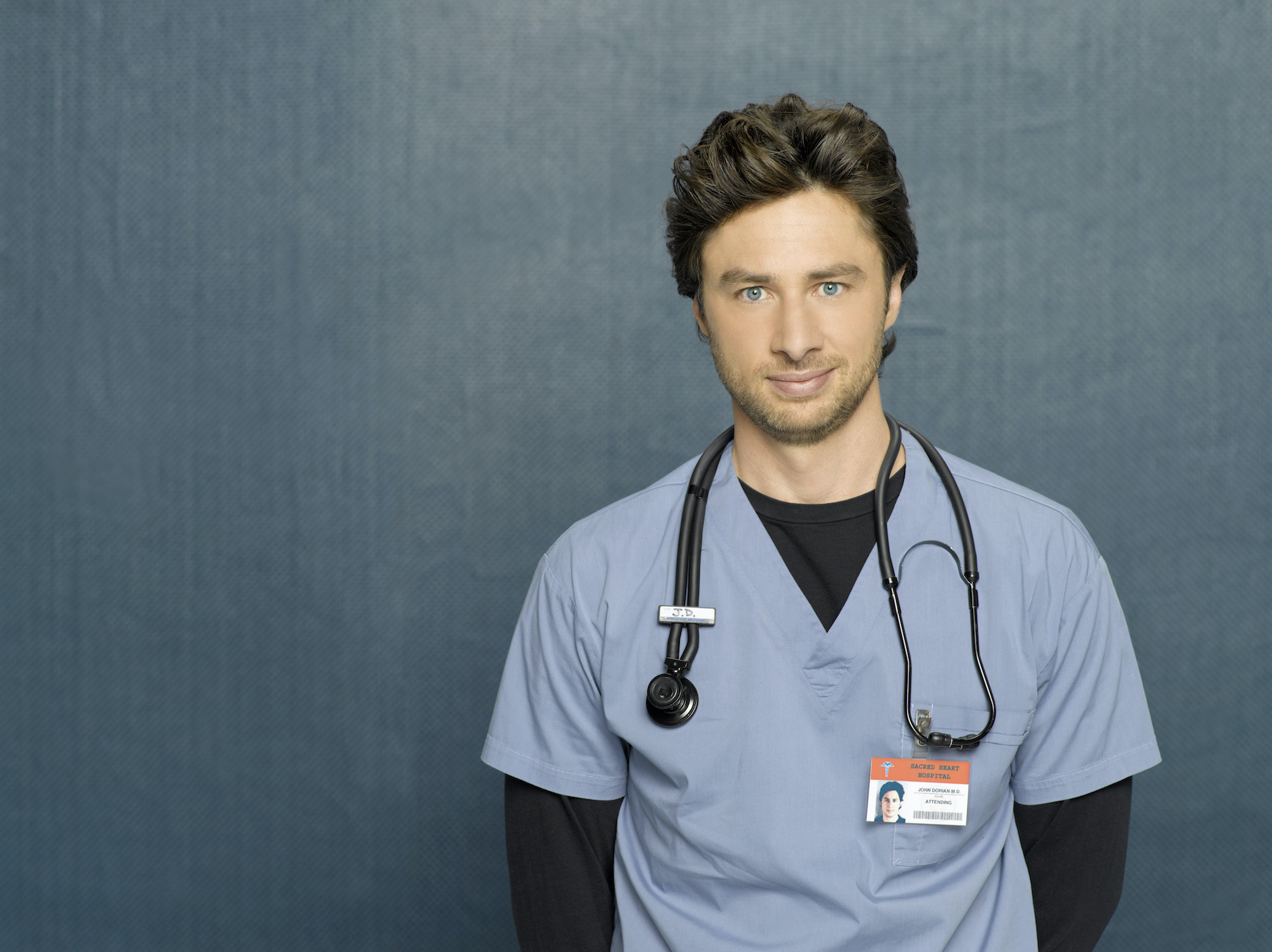 Zach Braff stars as John "J.D." Dorian on 'Scrubs'