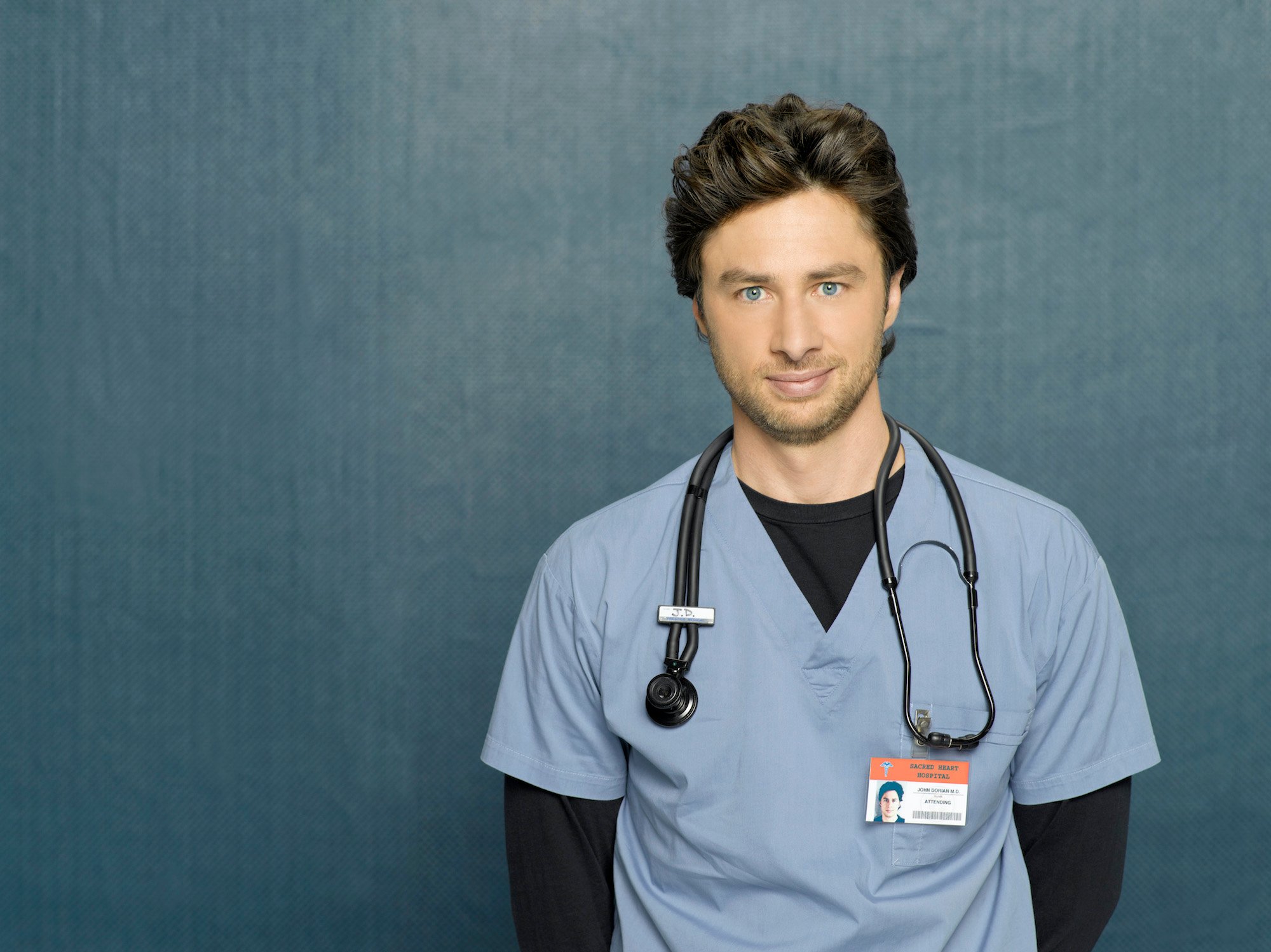 Zach Braff stars as John "J.D." Dorian on 'Scrubs'