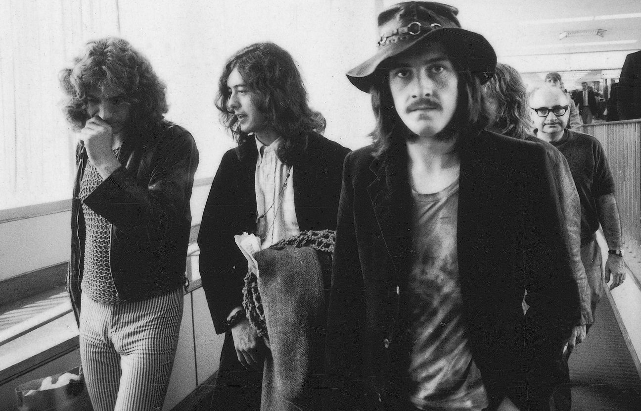 Led Zeppelin on the road