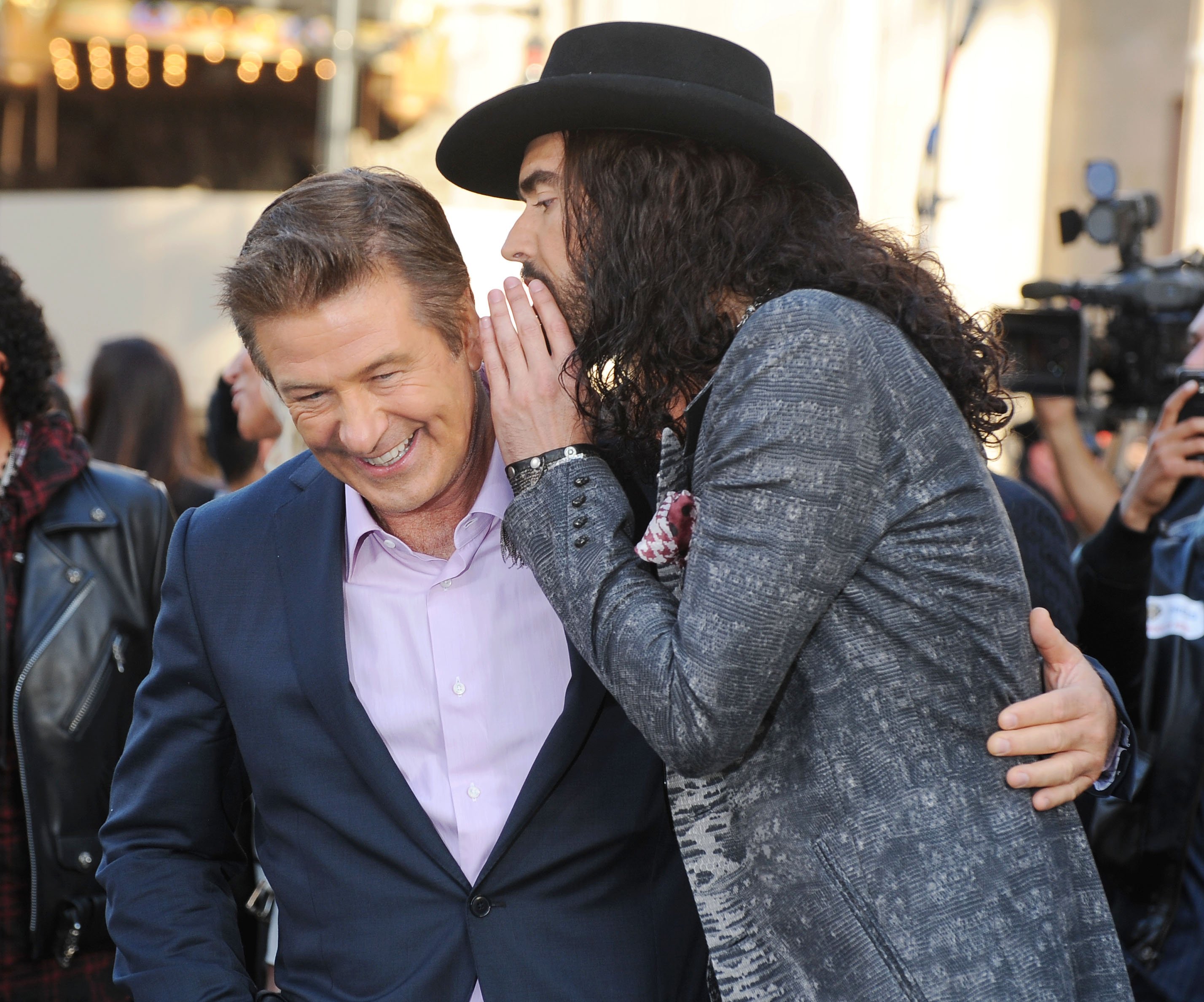 Alec Baldwin and Russell Brand