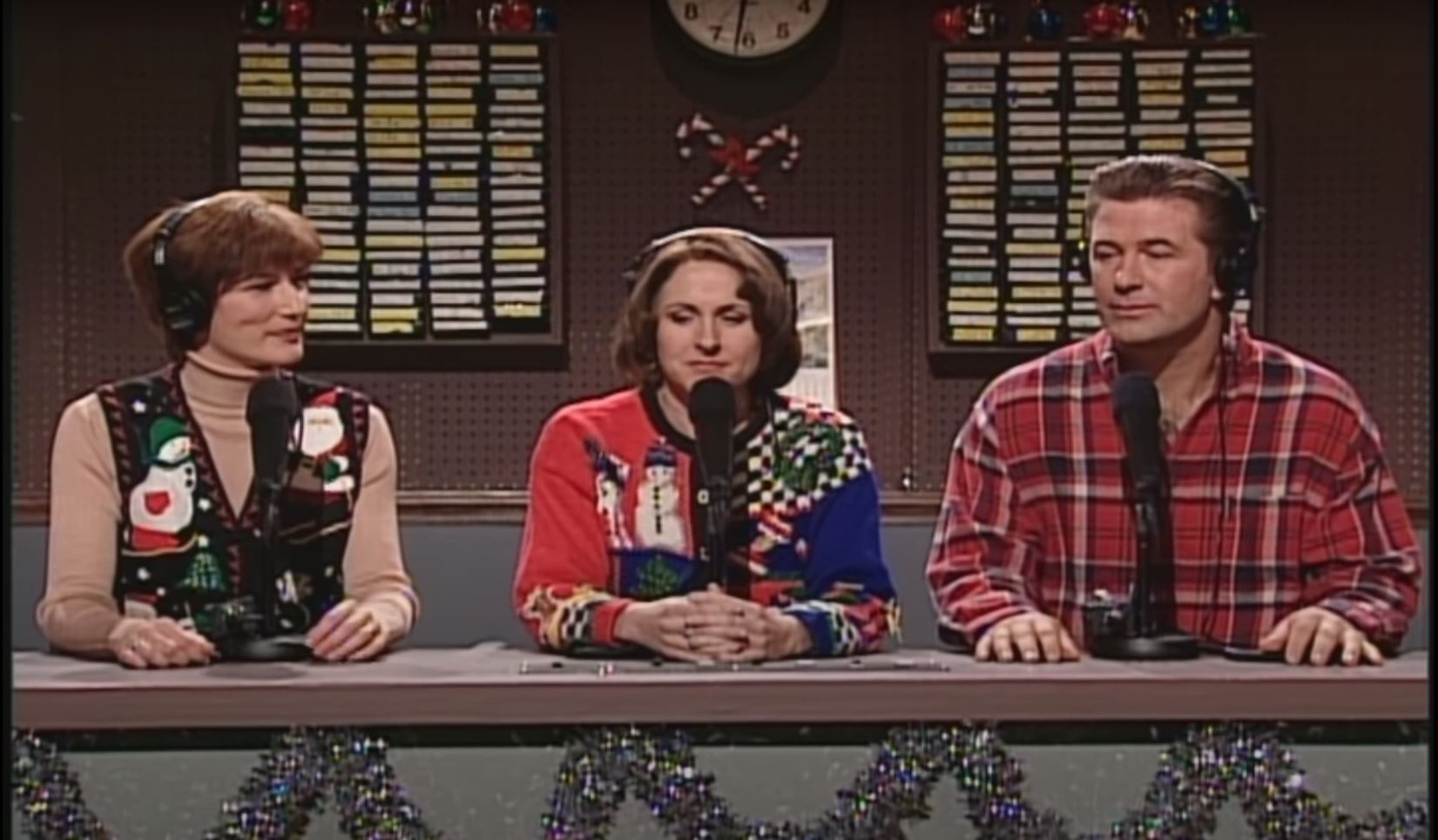 Ana Gasteyer, Molly Shannon, and Alec Baldwin on 'Saturday Night Live'