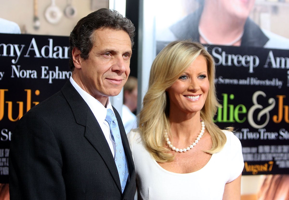 Andrew Cuomo and TV personality Sandra Lee