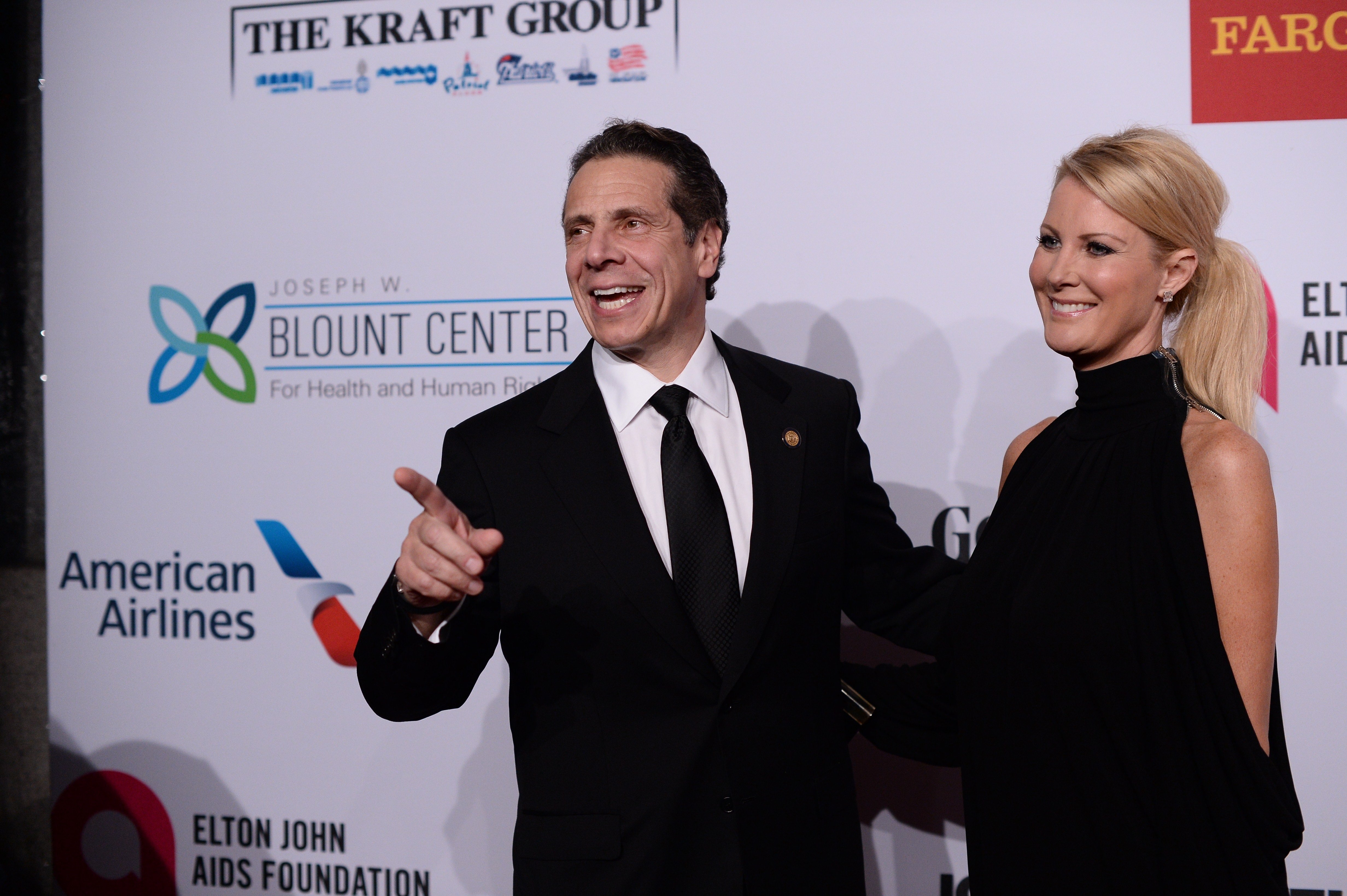 Andrew Cuomo and Sandra Lee