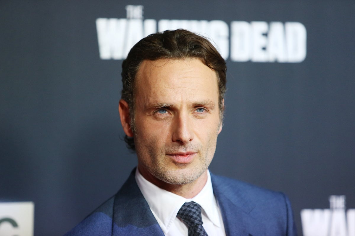 Andrew Lincoln arrives at AMC's "The Walking Dead" Season 5 Premiere held at AMC Universal City Walk