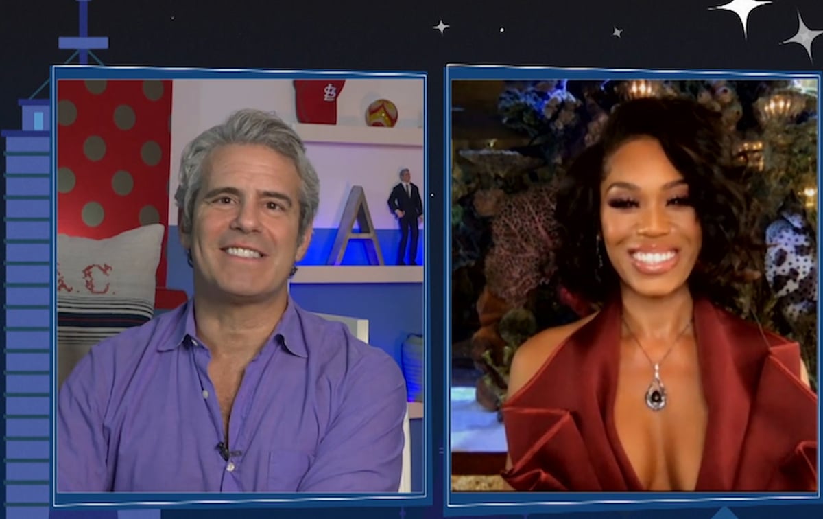 Andy Cohen and Monique Samuels