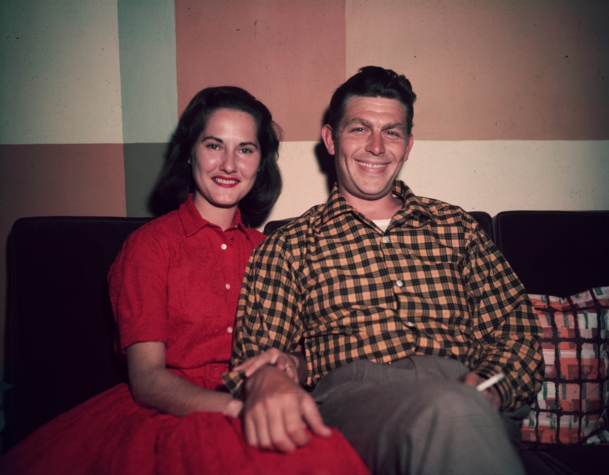 Andy Griffith and Barbara Edwards