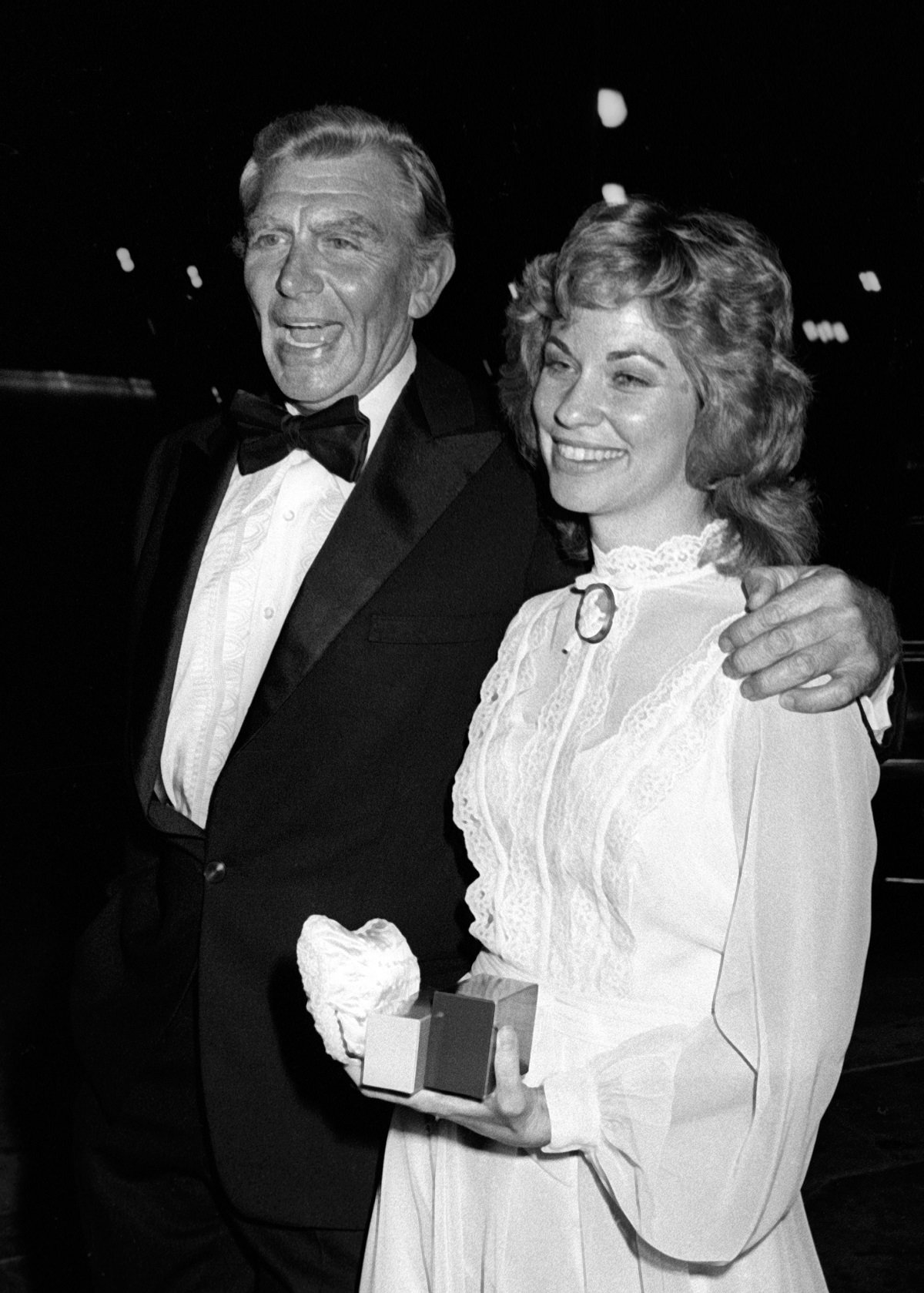 Andy Griffith and Cindi Knight 