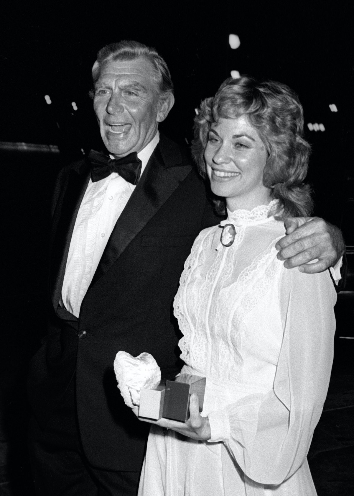 Andy Griffith with his third wife, Cindi Knight 