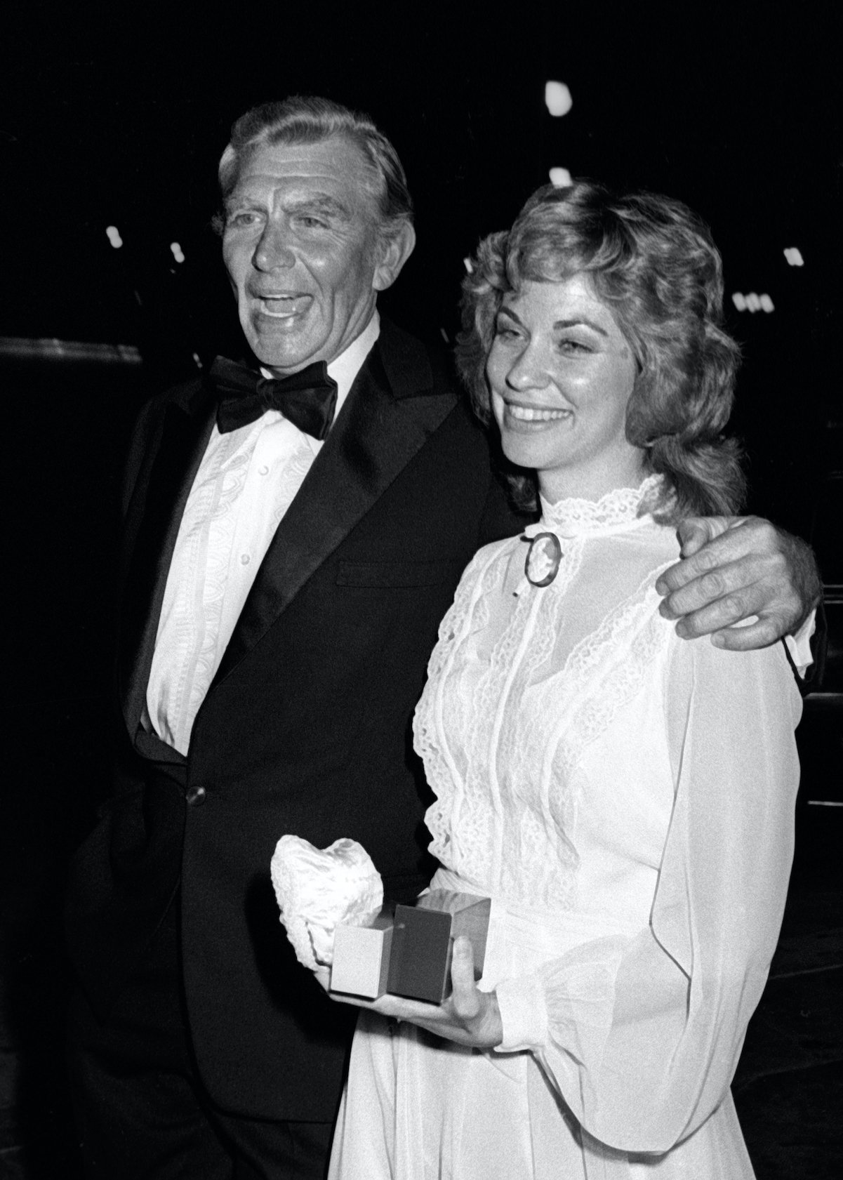 Andy Griffith with his third wife, Cindi Knight