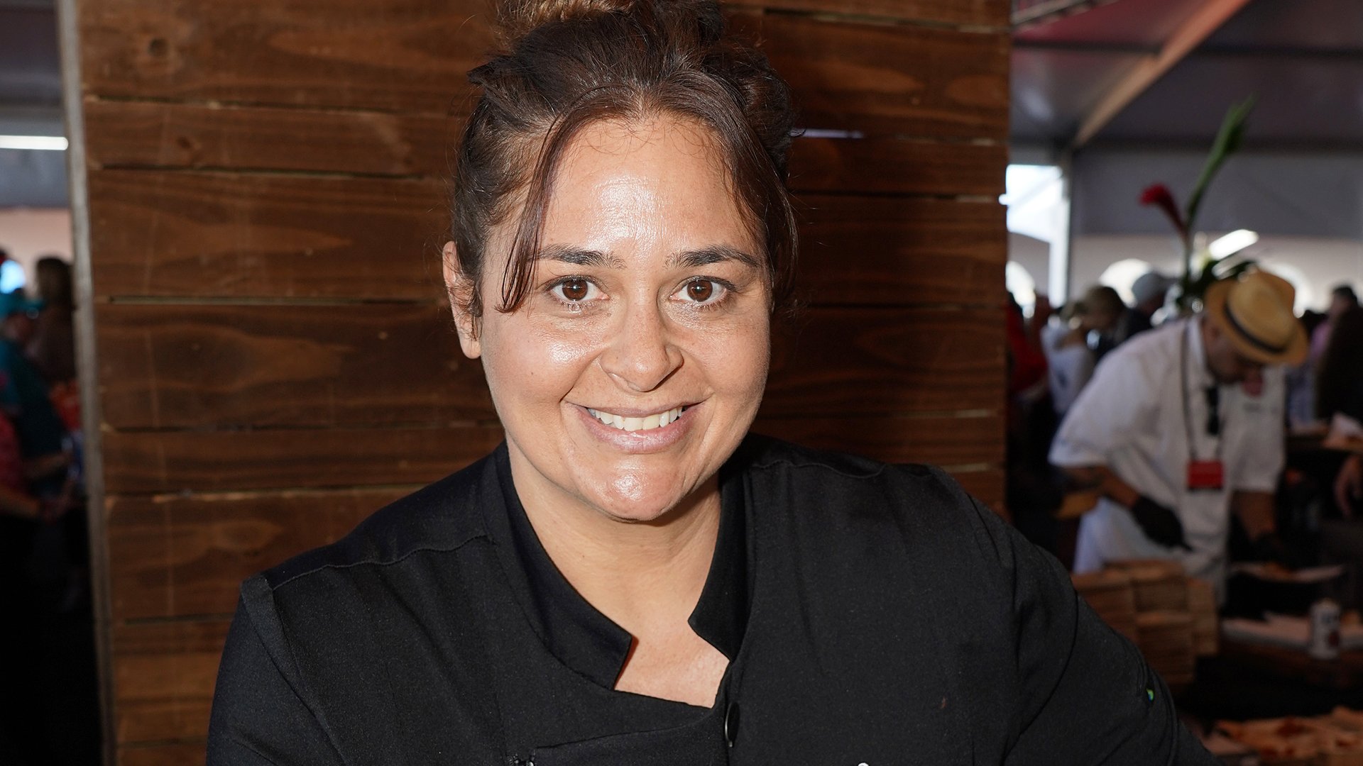 Chef Antonia Lofaso attends The Players Tailgate 2020 Miami by Bullseye Event Group on February 02, 2020 in Miami, Florida.