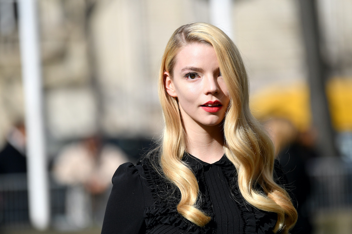 Anya Taylor-Joy attends the Miu Miu show as part of the Paris Fashion Week Womenswear Fall/Winter 2020/2021 on March 03, 2020 in Paris, France.