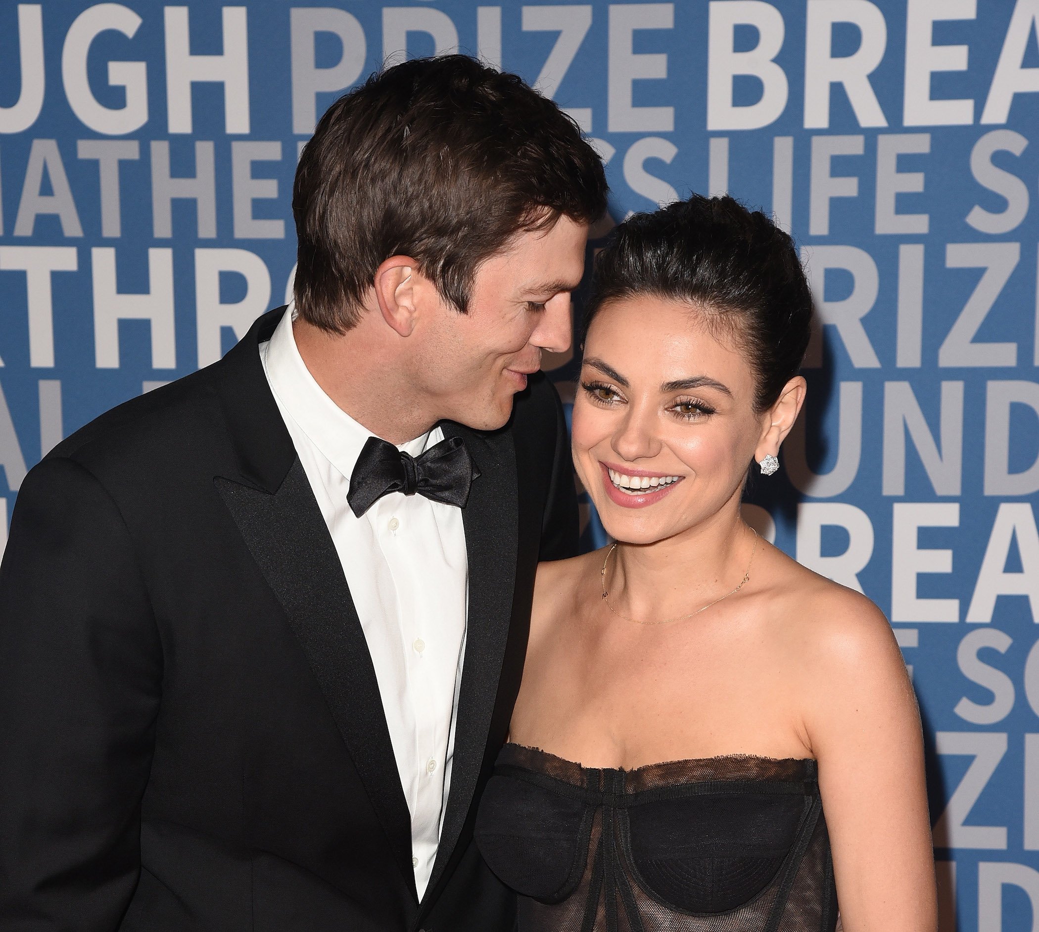 Ashton Kutcher and Mila  Kunis