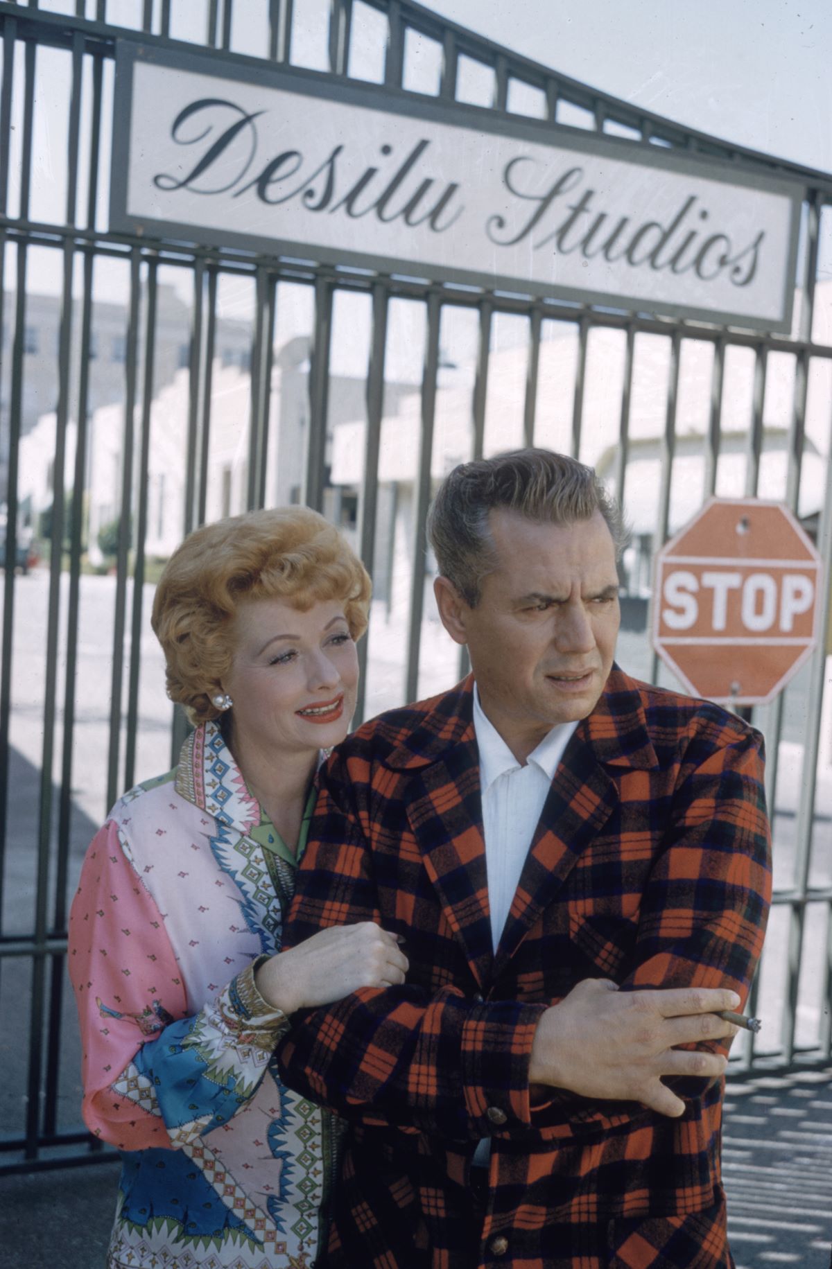 Lucille Ball and Desi Arnaz