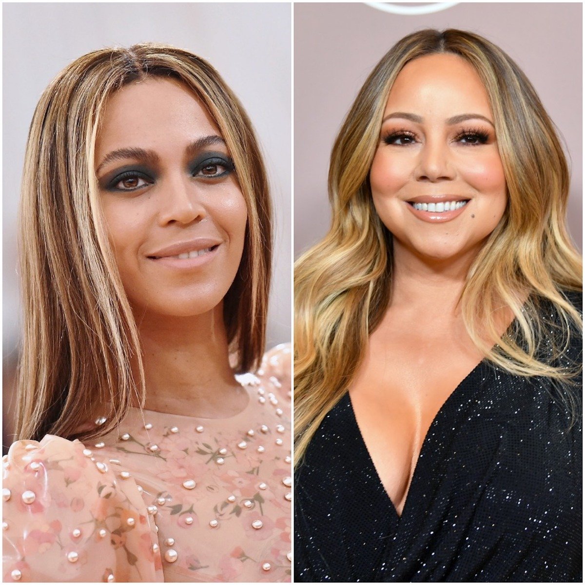 Beyonce and Mariah Carey