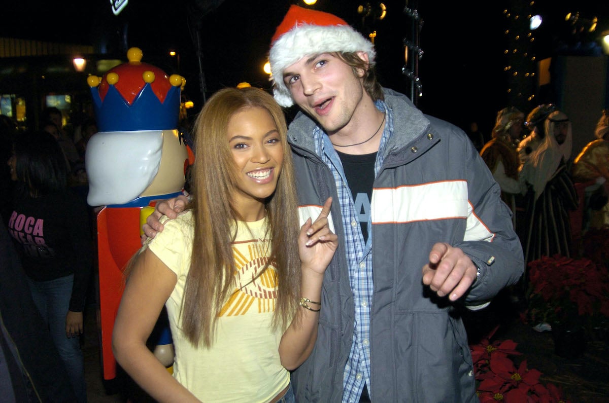Beyoncé and Ashton Kutcher