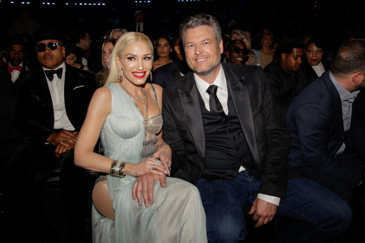 Gwen Stefani and Blake Shelton attend the 62nd Annual GRAMMY Awards at STAPLES Center on January 26, 2020 in Los Angeles, California.