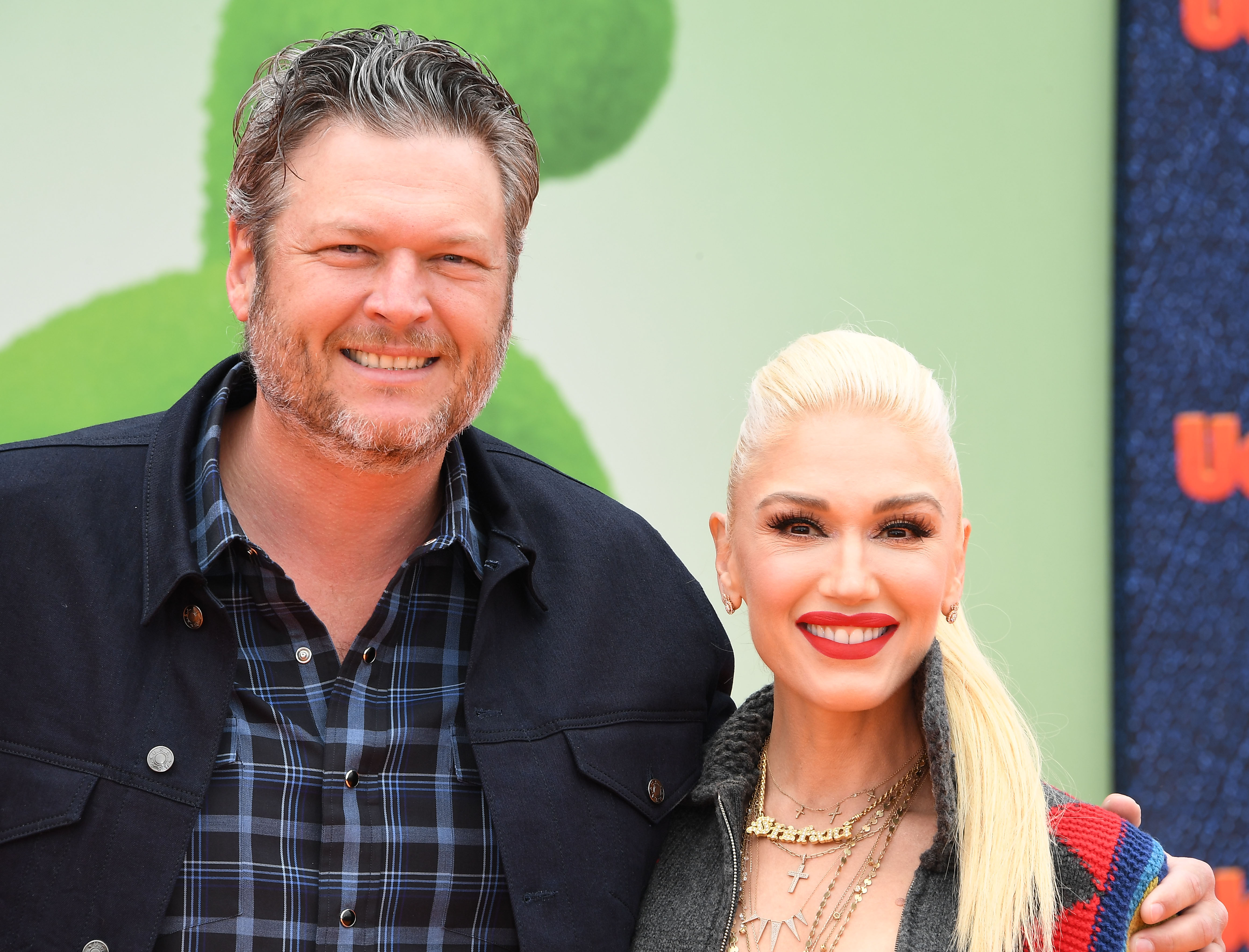 Blake Shelton and Gwen Stefani 