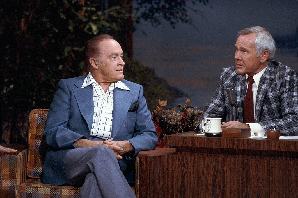 Bob Hope and Johnny Carson on The Tonight Show With Johnny Carson