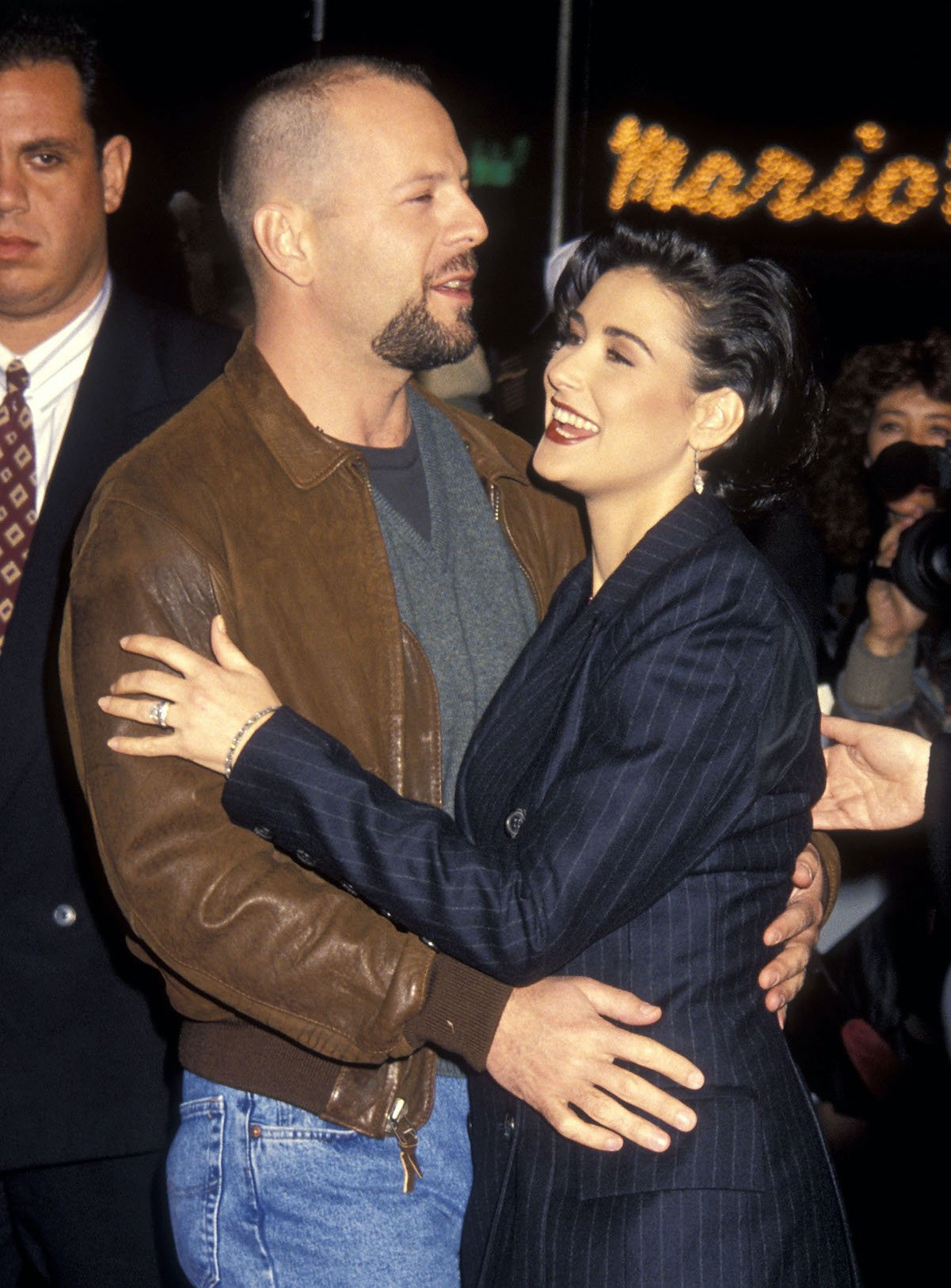 Demi Moore and Bruce Willis 
